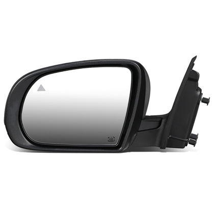 RETROVISOR MIRROR - OEM - 14-16 JEEP CHEROKEE - POWERED - HEATED - WITH SIGNAL - W/ PUDDLE - W/ BSD - W/ FOLDING - W/ BLACK MATERIAL - LEFT