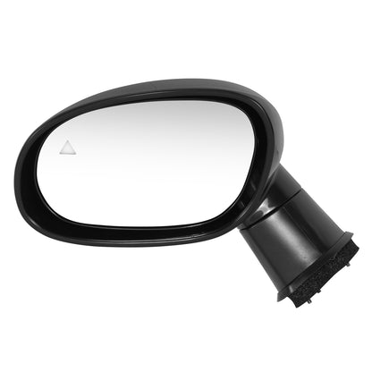 RETROVISOR MIRROR - OE STYLE - DODGE CHALLENGER 2015-2019 - WITH POWER WITH HEATED GLASS WITH BLIND SPOT - DRIVER LEFT SIDE - BLACK