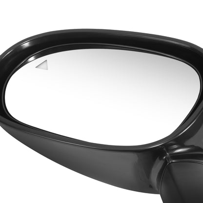 RETROVISOR MIRROR - OE STYLE - DODGE CHALLENGER 2015-2019 - WITH POWER WITH HEATED GLASS WITH BLIND SPOT - DRIVER LEFT SIDE - BLACK
