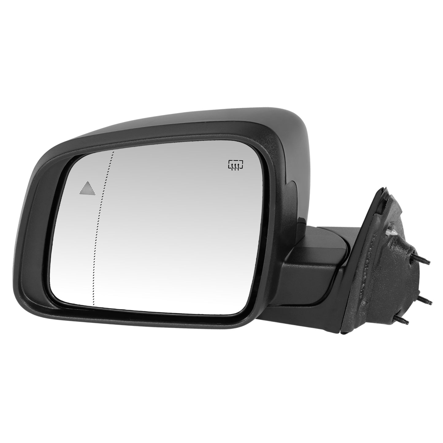 RETROVISOR MIRROR - OE STYLE - JEEP GRAND CHEROKEE 2011-2013 - WITH POWER WITH HEATED GLASS WITH BLIND SPOT WITH MEMORY - DRIVER LEFT SIDE - BLACK