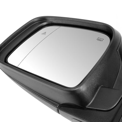 RETROVISOR MIRROR - OE STYLE - JEEP GRAND CHEROKEE 2011-2013 - WITH POWER WITH HEATED GLASS WITH BLIND SPOT WITH MEMORY - DRIVER LEFT SIDE - BLACK
