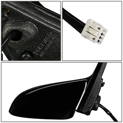 RETROVISOR MIRROR - OEM - 93-97 CHRYSLER CONCORDE / 94-97 CHRYSLER LHS / 93-97 DODGE INTREPID / 93-97 EAGLE VISION - POWERED - HEATED - PAINTABLE - BLACK - RIGHT