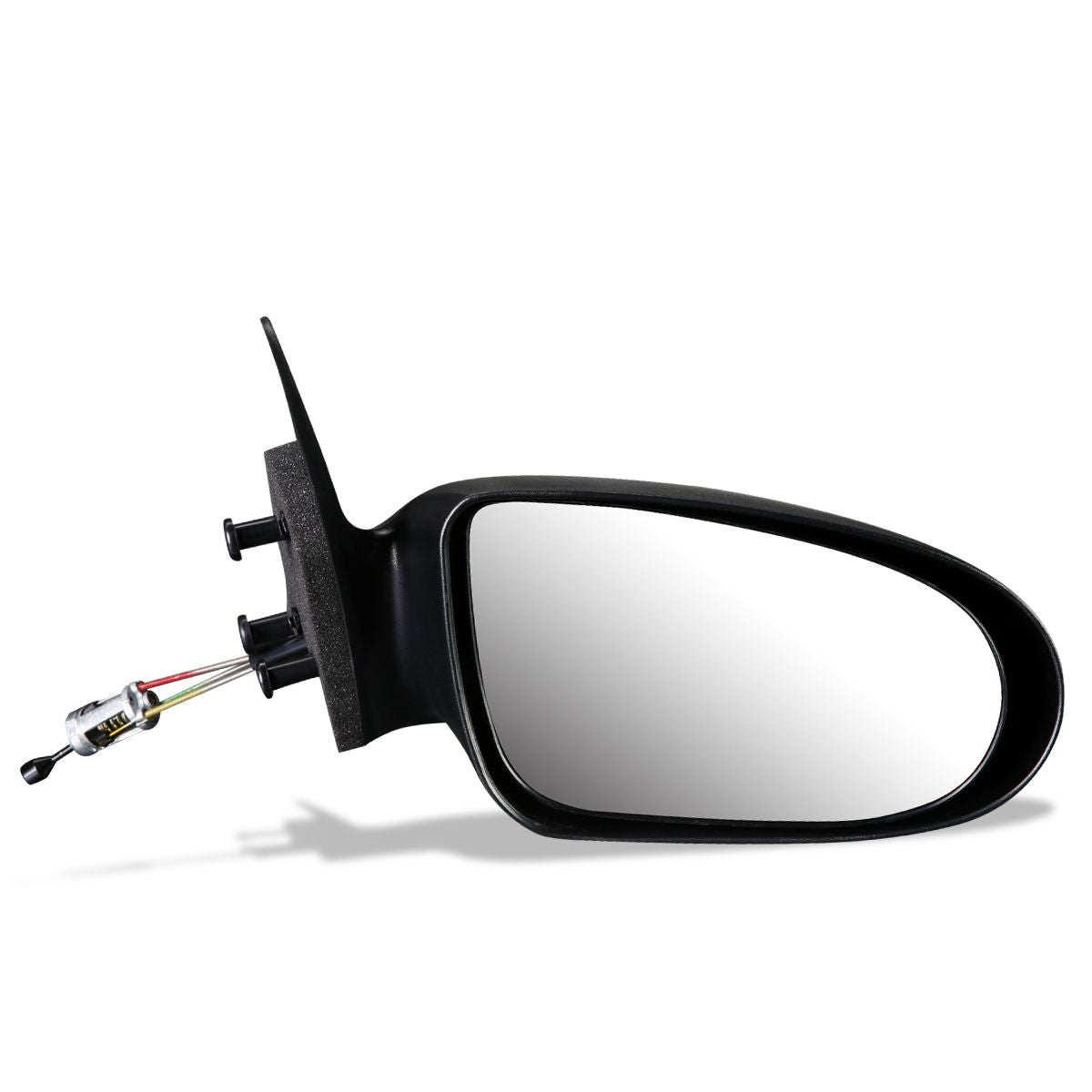 RETROVISOR MIRROR - OEM - 95-99 DODGE NEON / 95-99 PLYMOUTH NEON - MANUAL - PAINTABLE - BLACK - RIGHT