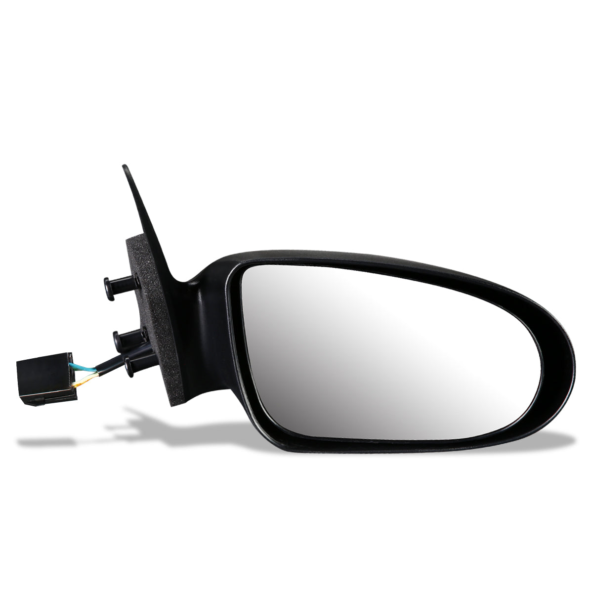 RETROVISOR MIRROR - OEM - 95-99 DODGE NEON / 95-99 PLYMOUTH NEON - POWERED - TEXTURED - BLACK - RIGHT