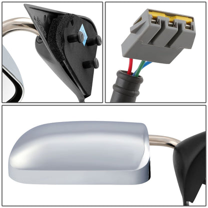 RETROVISOR MIRROR - OEM - 94-97 DODGE RAM 1500, 2500, 3500 - POWERED - CHROME - RIGHT