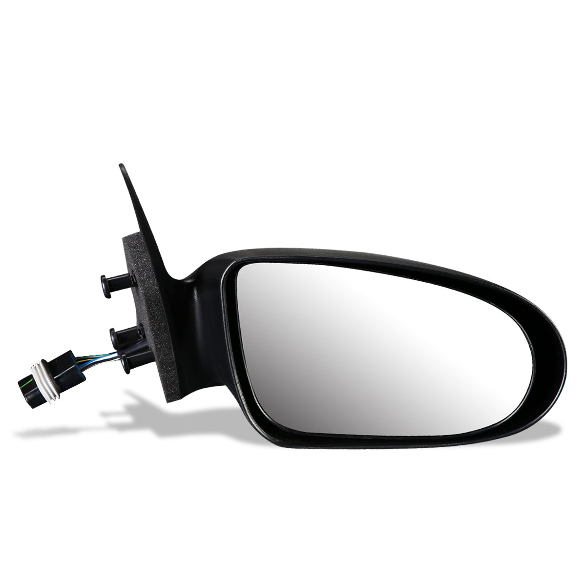 RETROVISOR MIRROR - OEM - 95-99 DODGE NEON / 95-99 PLYMOUTH NEON - POWERED - PAINTABLE - BLACK - RIGHT