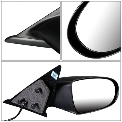 RETROVISOR MIRROR - OEM - 95-99 DODGE NEON / 95-99 PLYMOUTH NEON - POWERED - PAINTABLE - BLACK - RIGHT