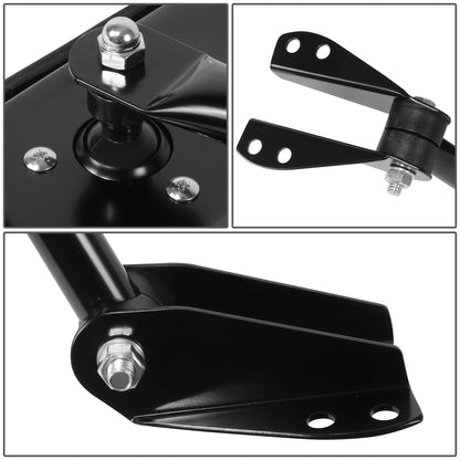 RETROVISOR MIRROR - OE STYLE - JEEP WRANGLER 87-94 - PASSENGER SIDE - PAINT TO MATCH - BLACK