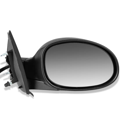 RETROVISOR MIRROR - OEM - 00-02 DODGE NEON / 00-01 PLYMOUTH NEON - POWERED - HEATED - PAINTABLE - BLACK - RIGHT