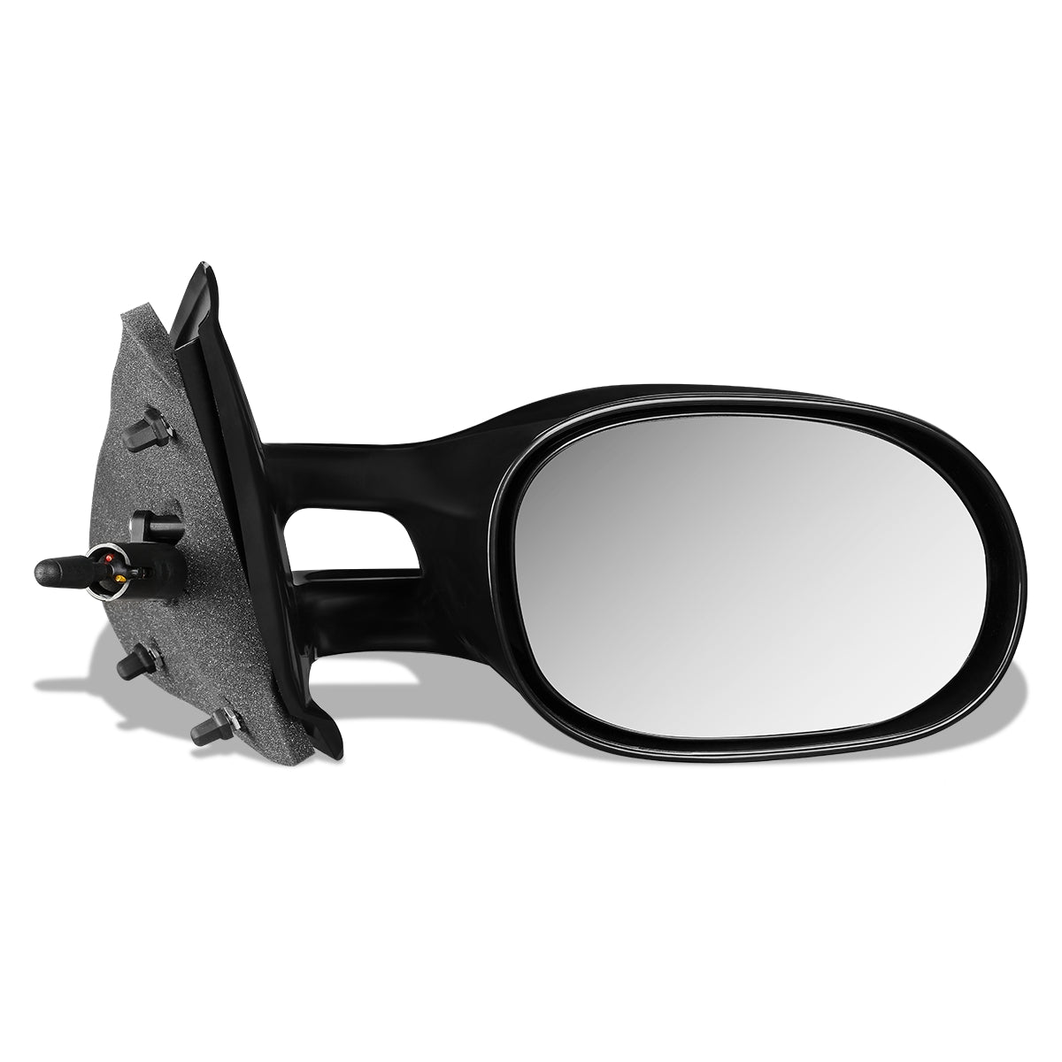 RETROVISOR MIRROR - OEM - 95-00 CHRYSLER CIRRUS / 95-00 DODGE STRATUS / 96-00 PLYMOUTH BREEZE - MANUAL - PAINTABLE - BLACK - RIGHT