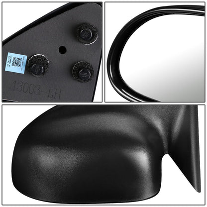 RETROVISOR MIRROR - OEM - 97-04 DODGE DAKOTA / 1998 DODGE DURANGO - MANUAL - TEXTURED - BLACK - RIGHT