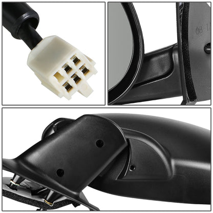 RETROVISOR MIRROR - OEM - 98-00 DODGE DURANGO - POWERED - HEATED - TEXTURED - BLACK - RIGHT