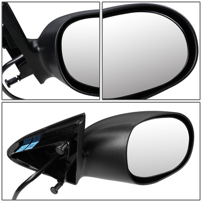 RETROVISOR MIRROR - OEM - 98-01 CHRYSLER CONCORDE / 99-01 CHRYSLER LHS / 98-01 DODGE INTREPID / 98-01 CHRYSLER 300M - POWERED - PAINTABLE - BLACK - RIGHT