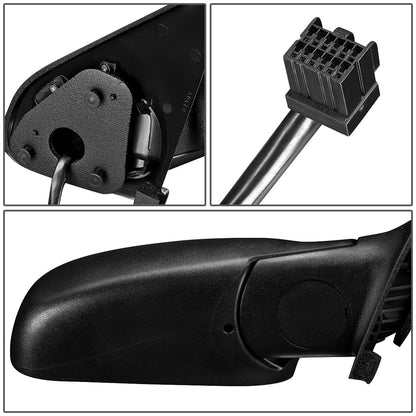 RETROVISOR MIRROR - OEM - 99-04 JEEP GRAND CHEROKEE - POWERED - TEXTURED - BLACK - RIGHT