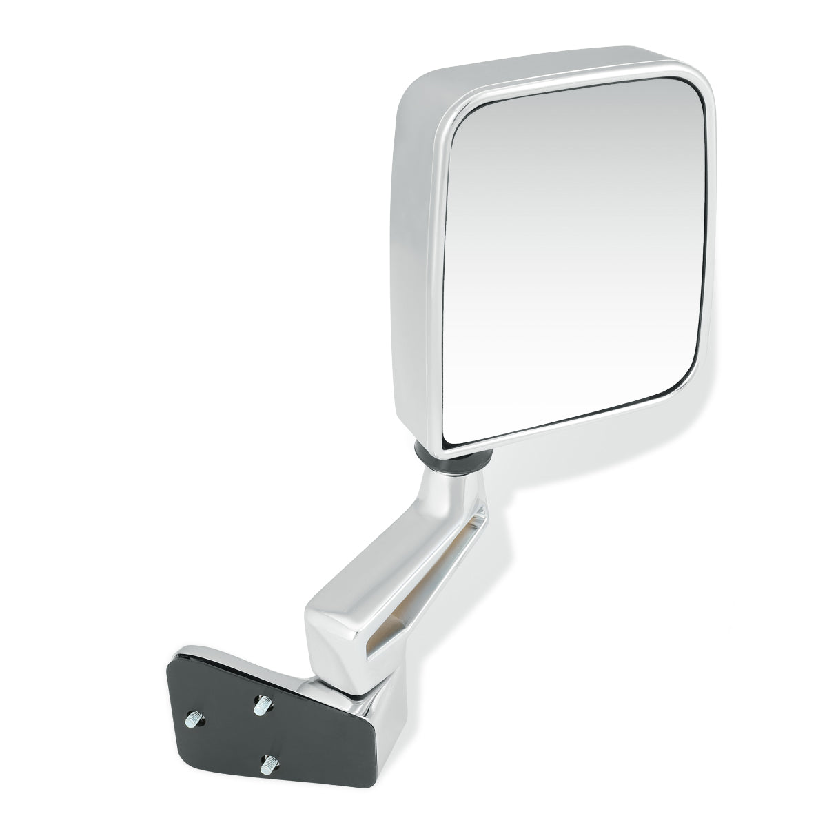 RETROVISOR MIRROR - OEM - 87-95 JEEP WRANGLER - MANUAL - CHROME - RIGHT