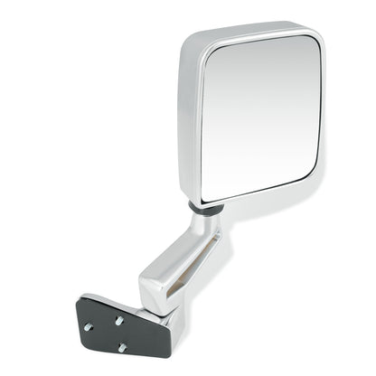 RETROVISOR MIRROR - OEM - 87-95 JEEP WRANGLER - MANUAL - CHROME - RIGHT