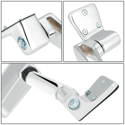 RETROVISOR MIRROR - OEM - 87-95 JEEP WRANGLER - MANUAL - CHROME - RIGHT