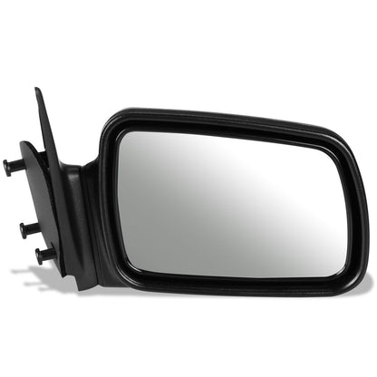 RETROVISOR MIRROR - OEM - 93-95 JEEP GRAND CHEROKEE - MANUAL - PAINTABLE - BLACK - RIGHT