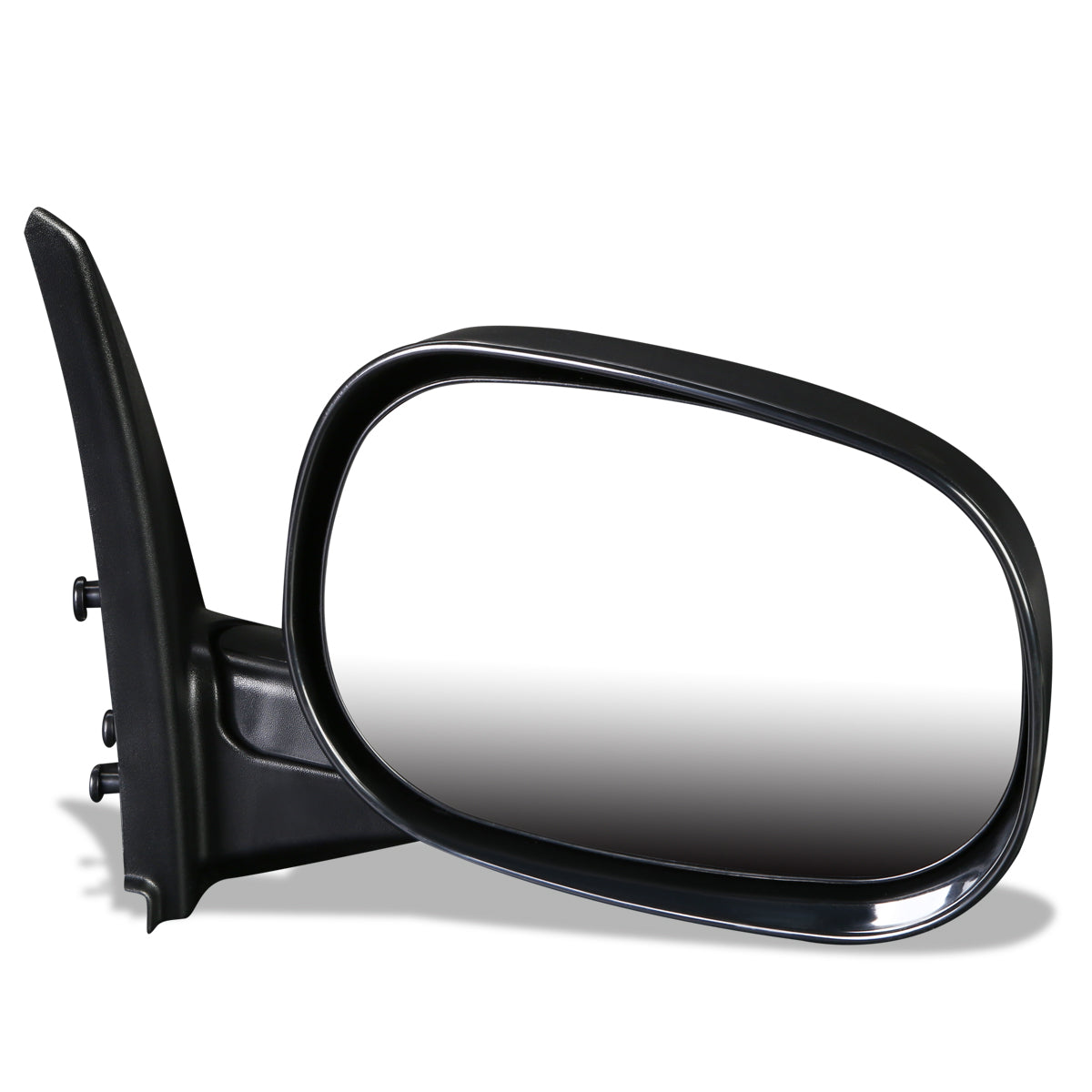 RETROVISOR MIRROR - OEM - 98 DODGE B1500, B2500, B3500 / 99-03 DODGE RAM 1500, 2500, 3500 VAN - MANUAL - TEXTURED - BLACK - RIGHT