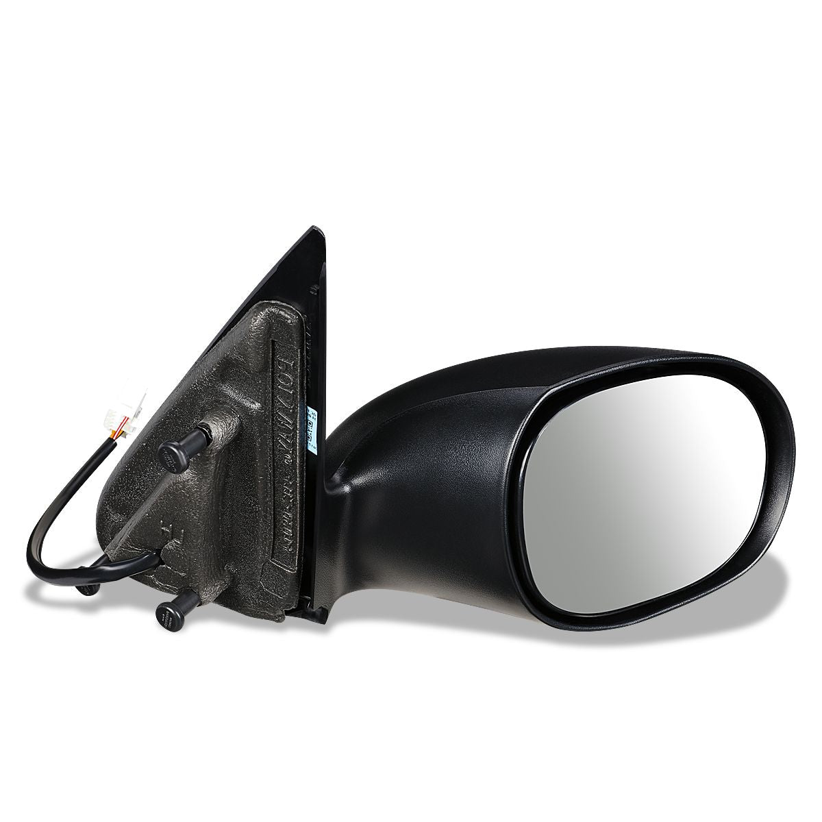 RETROVISOR MIRROR - OEM - 01-03 CHRYSLER PT CRUISER - POWERED - PAINTABLE - BLACK - RIGHT