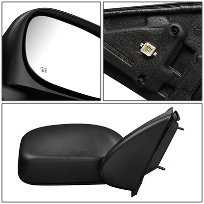 RETROVISOR MIRROR - OEM - 02-05 DODGE RAM - POWERED - HEATED - FOLDING - W/ TEXTURED BLACK - RIGHT