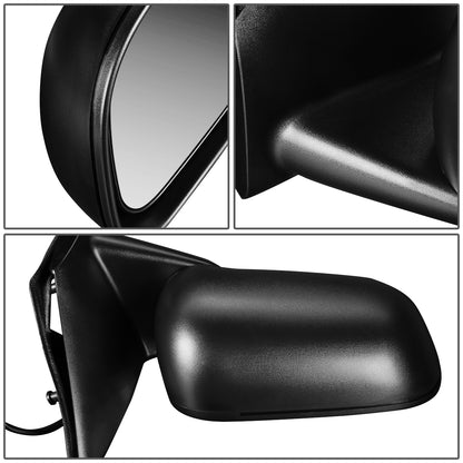 RETROVISOR MIRROR - OEM - 04-09 DODGE DURANGO - POWERED - HEATED - TEXTURED - BLACK - RIGHT