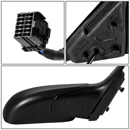 RETROVISOR MIRROR - OEM - 04-08 CHRYSLER PACIFICA - POWERED - HEATED - FOLDING - W/ TEXTURED BLACK - RIGHT