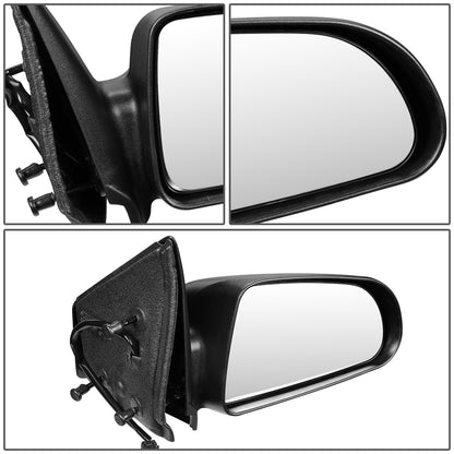 RETROVISOR MIRROR - OEM - 04-09 DODGE DURANGO - POWERED - TEXTURED - BLACK - RIGHT
