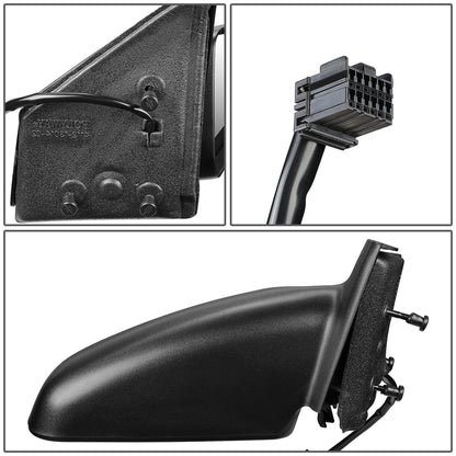 RETROVISOR MIRROR - OEM - 04-09 DODGE DURANGO - POWERED - TEXTURED - BLACK - RIGHT