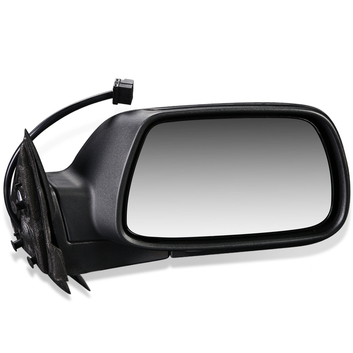 RETROVISOR MIRROR - OEM - 05-10 JEEP GRAND CHEROKEE - POWERED - TEXTURED - BLACK - RIGHT