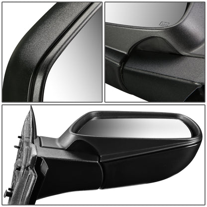 RETROVISOR MIRROR - OEM - 05-10 JEEP GRAND CHEROKEE - POWERED - TEXTURED - BLACK - RIGHT