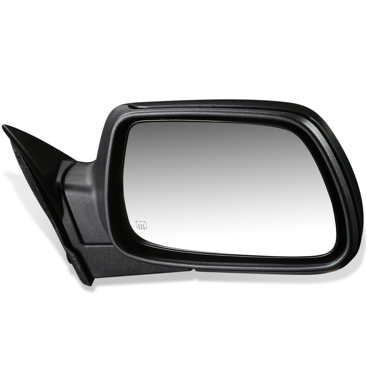 RETROVISOR MIRROR - OEM - 05-10 JEEP GRAND CHEROKEE - POWERED - HEATED - TEXTURED - BLACK - RIGHT