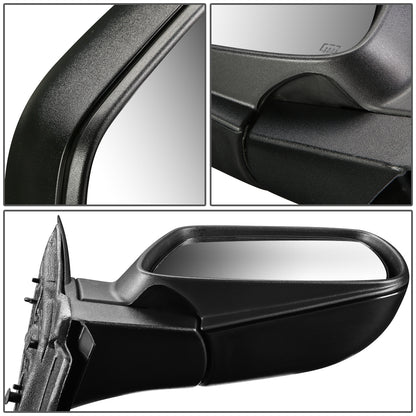 RETROVISOR MIRROR - OEM - 05-10 JEEP GRAND CHEROKEE - POWERED - HEATED - TEXTURED - BLACK - RIGHT