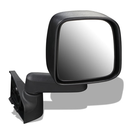 RETROVISOR MIRROR - OEM - 03-06 JEEP WRANGLER - MANUAL - BLACK - LEFT