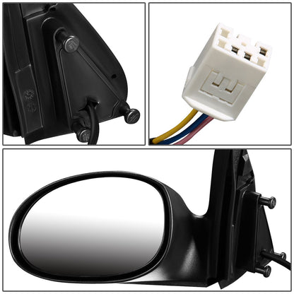 RETROVISOR MIRROR - OEM - 04-10 CHRYSLER PT CRUISER - POWERED - TEXTURED - BLACK - RIGHT