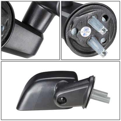 RETROVISOR MIRROR - OEM - 07-17 JEEP WRANGLER / 2018 JEEP WRANGLER JK - MANUAL - TEXTURED - BLACK - RIGHT