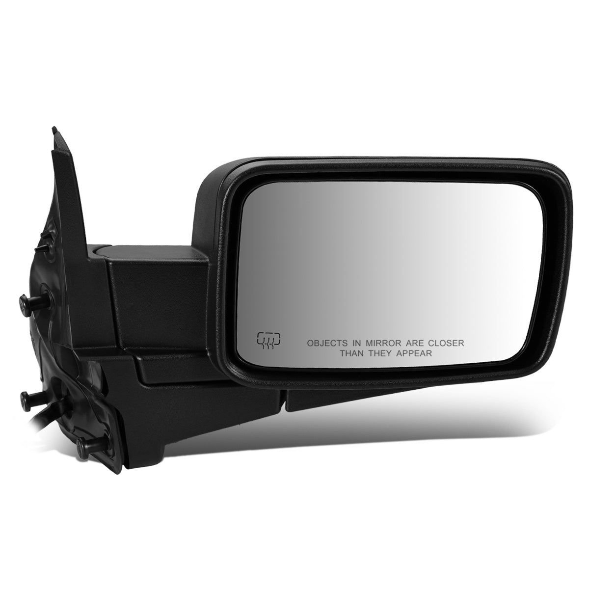 RETROVISOR MIRROR - OEM - 06-11 JEEP COMMANDER - POWERED - HEATED - W/ MEMORY - W/ FOLDING - W/ TEXTURED BLACK - RIGHT