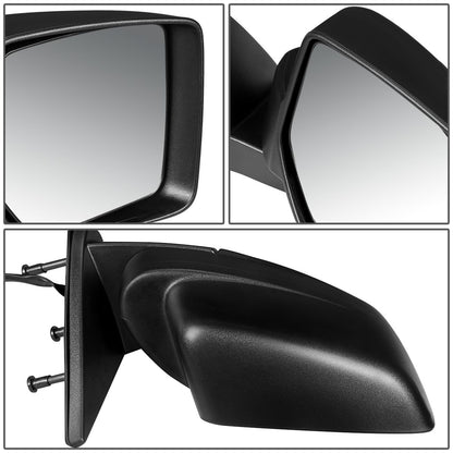 RETROVISOR MIRROR - OEM - 07-11 DODGE NITRO - POWERED - TEXTURED - BLACK - RIGHT