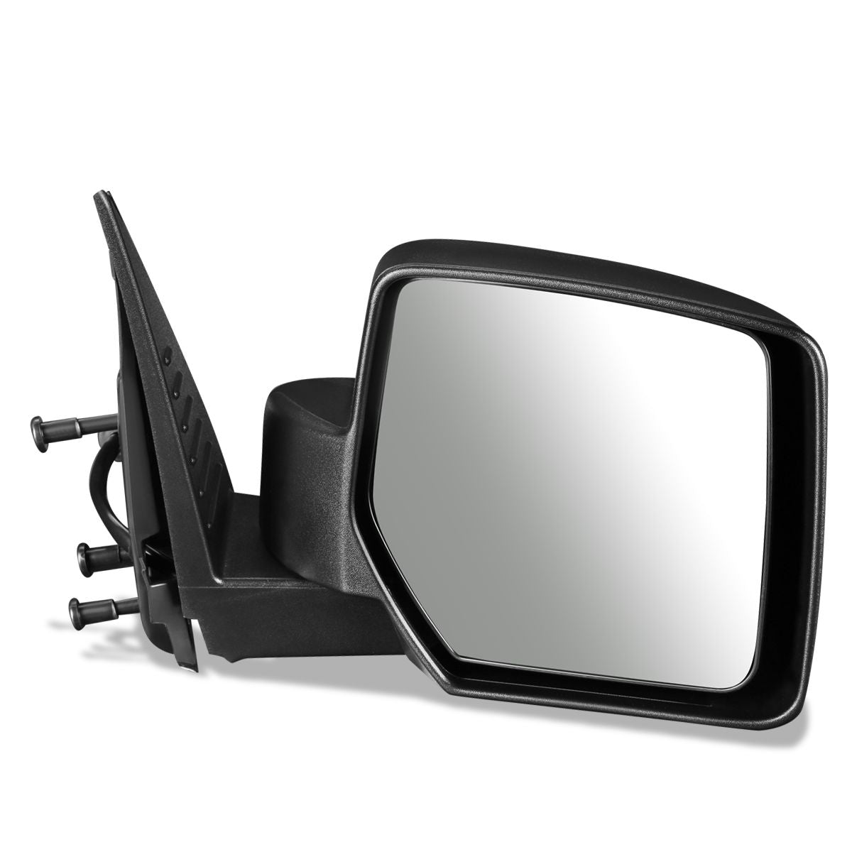 RETROVISOR MIRROR - OEM - 08-09 JEEP LIBERTY - POWERED - TEXTURED - BLACK - RIGHT