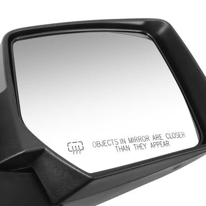 RETROVISOR MIRROR - OE STYLE - JEEP LIBERTY 08-12 - WITH POWER FOLD WITH MEMORY WITH HEATED GLASS - PASSENGER SIDE - PAINT TO MATCH - BLACK