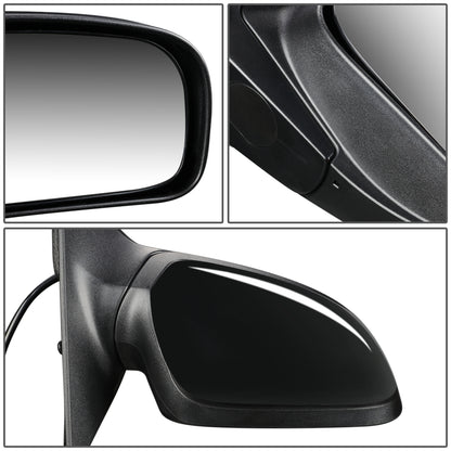 RETROVISOR MIRROR - OEM - 06-08 CHRYSLER PACIFICA - POWERED - HEATED - TEXTURED - BLACK - RIGHT