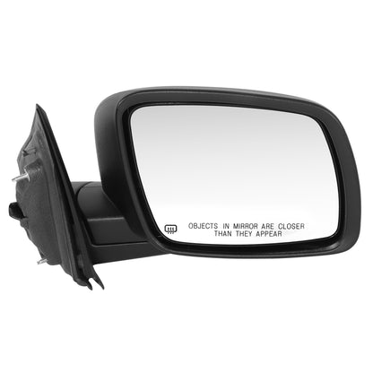 RETROVISOR MIRROR - OE STYLE - DODGE JOURNEY 09-19 - WITH POWER WITH HEATED GLASS - FOR CANADA VALUE PACK SE SE PLUS - PASSENGER SIDE - PAINT TO MATCH - BLACK