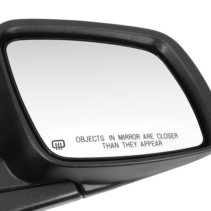 RETROVISOR MIRROR - OE STYLE - DODGE JOURNEY 09-19 - WITH POWER WITH HEATED GLASS - FOR CANADA VALUE PACK SE SE PLUS - PASSENGER SIDE - PAINT TO MATCH - BLACK