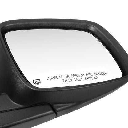RETROVISOR MIRROR - OE STYLE - DODGE JOURNEY 09-19 - WITH POWER WITH HEATED GLASS - FOR SXT RT - PASSENGER SIDE - PAINT TO MATCH - BLACK