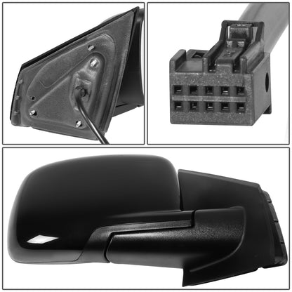 RETROVISOR MIRROR - OE STYLE - DODGE JOURNEY 09-19 - WITH POWER WITH HEATED GLASS - FOR SXT RT - PASSENGER SIDE - PAINT TO MATCH - BLACK