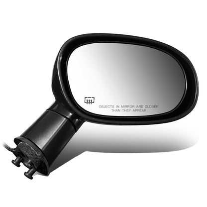 RETROVISOR MIRROR - OEM - 08-14 DODGE CHALLENGER - POWER MIRROR ADJUSTMENT - HEATED - FOLDING - W/O TURN SIGNAL OR PUDDLE LAMP - PAINTABLE - BLACK - RIGHT