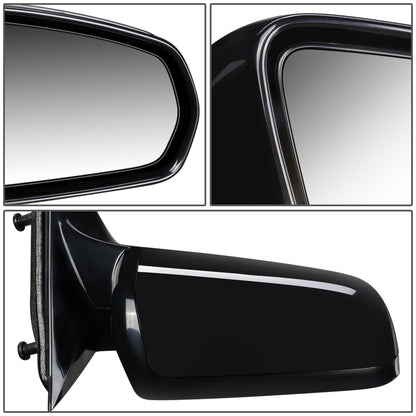 RETROVISOR MIRROR - OEM - 07-10 CHRYSLER SEBRING - POWERED - PAINTABLE - BLACK - RIGHT