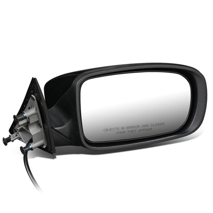 RETROVISOR MIRROR - OEM - 11-14 DODGE CHARGER - POWER MIRROR ADJUSTMENT - W/O HEAT, TURN SIGNAL, PUDDLE LIGHT, MEMORY, ASPHERICAL GLASS OR BLIND SPOT DETECTION - FOLDING - PAINTABLE - ONLY FITS VEHICLES W/ MATCHING FUNCTIONS AS MIRROR - BLACK - RIGHT