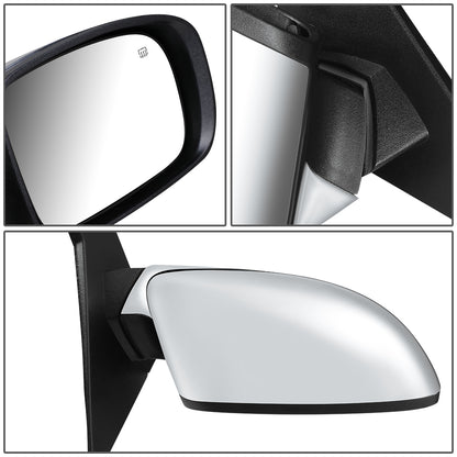 RETROVISOR MIRROR - OEM - 11-14 CHRYSLER 200, CONVERTIBLE - POWERED - HEATED - FOLDING - W/ CHROME COVER RIGHT