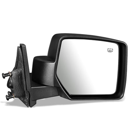 RETROVISOR MIRROR - OEM - 10-16 JEEP PATRIOT - POWERED - HEATED - TEXTURED - BLACK - RIGHT